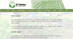 Desktop Screenshot of fincaeltablazo.com